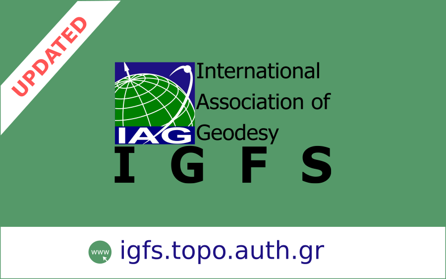 Launch of the updated IGFS web-site (igfs.topo.auth.gr)